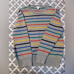 Jcrew Crewcuts boys striped sweater sized 10-11
